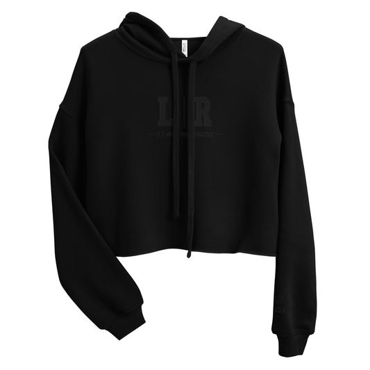 The Locker Room Crop Hoodie - MAX OUT Edition